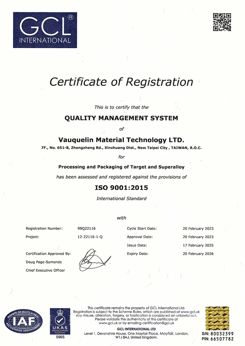 ISO 9001:2015